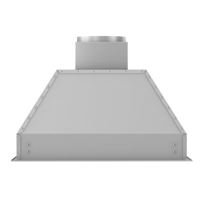 34"" 700 CFM Ducted Insert Range Hood in Brushed Stainless Steel -  ZLINE, 698-34