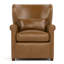 Hudson Valley Leather Wingback Chair