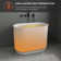 39'' X 23'' Freestanding Soaking Solid Surface Bathtub For Small Space