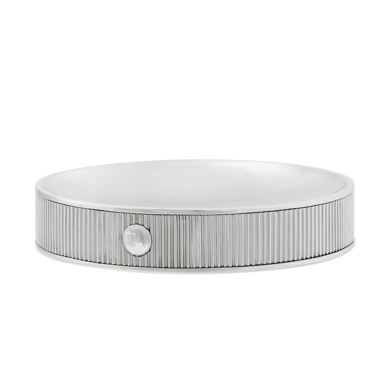 Horizon Brass Tray, Nickel Plated