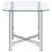 Chrome 3-piece Coffee Table Set