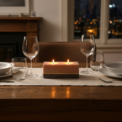 Roisin 6 cm H Stone Tabletop Tealight