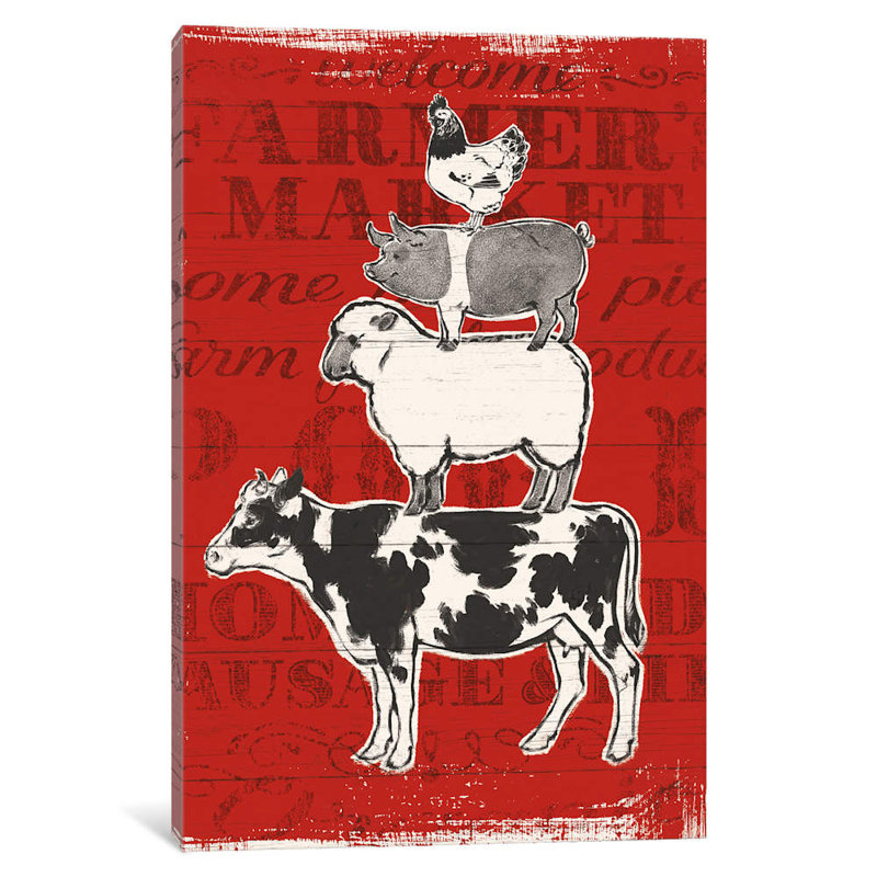 Farmers Market VI by Janelle Penner - Wrapped Canvas Print, 66.04 cm H x 45.72 cm W x 1.91 cm D