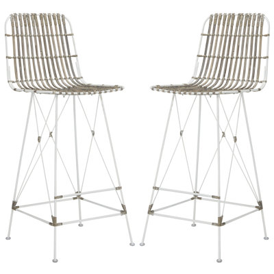 Counter Stool with Metal Frame