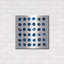 Art mural en métal Markmake Blue Sq 1 'par Melissa Averinos-402297279