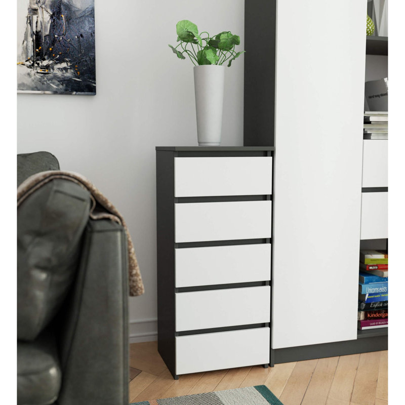 Steffi 5 -Drawer Console
