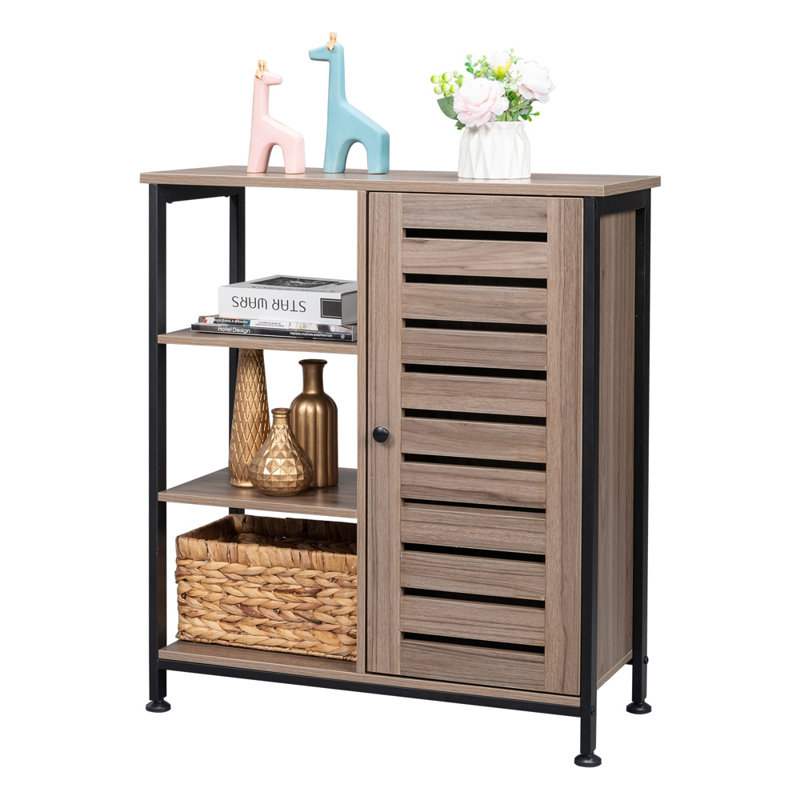 Amiel Steel 1 - Door Rectangle Accent Cabinet