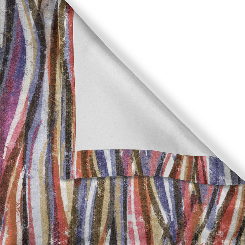 Semi Sheer Curtain Pair