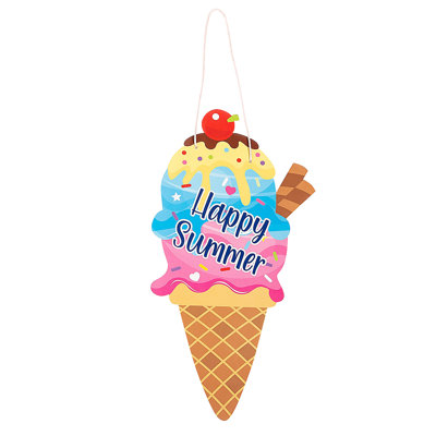 Plaque de porte Banneker Happy Summer