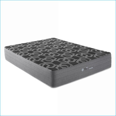 Mattresses, 10” Lux Firm Twin XL Smooth Top Foam | Ice Cover | Copper-Gel-Silver Infusion | CertiPur-US | Made in USA | Black | Foam