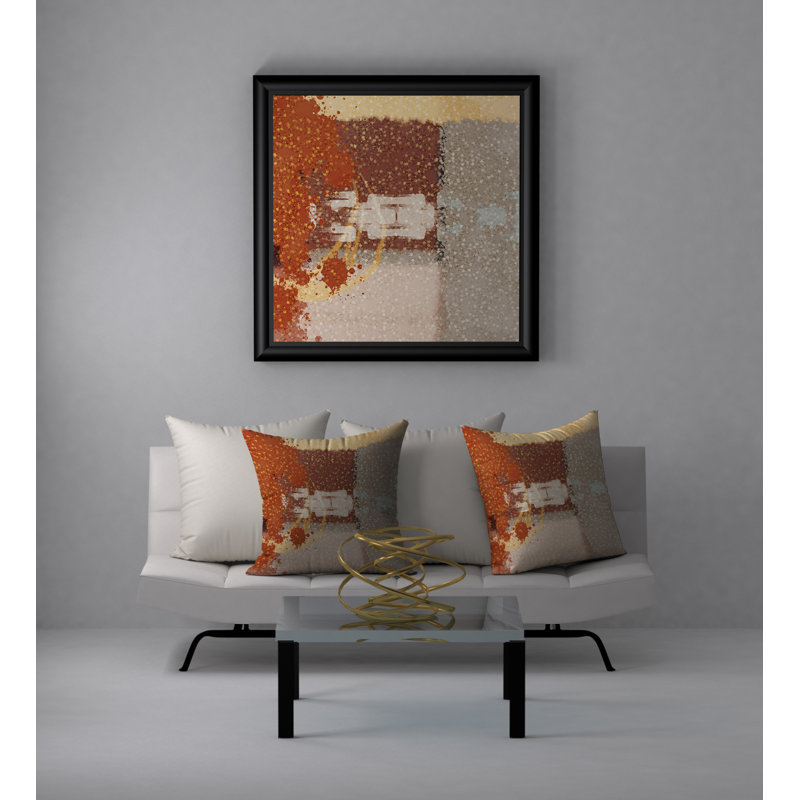  Housse de coussin carré et insert, 18 po x 18 po