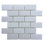 2" x 4" Marble Brick Joint Mosaic Wall & Floor Tile