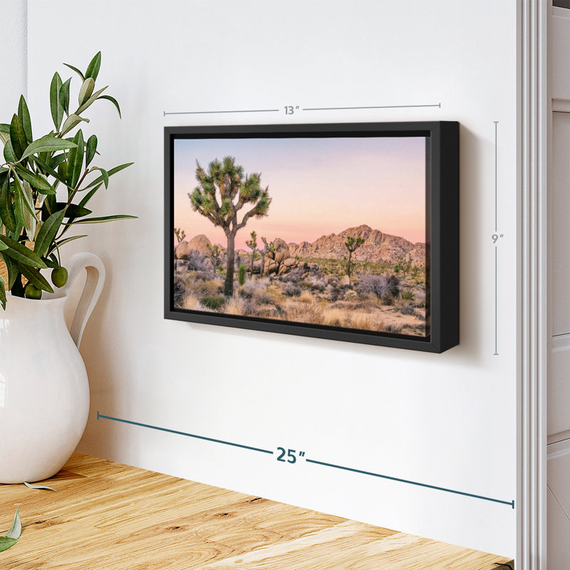 " Joshua Tree Patch Canvas Print ", 9" H x 13" W