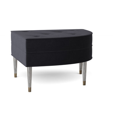 Repose-pieds cocktail capitonné 30 "morceau de gâteau