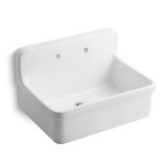 Gilford 30" x 22" Wall Mounted Service Sink
