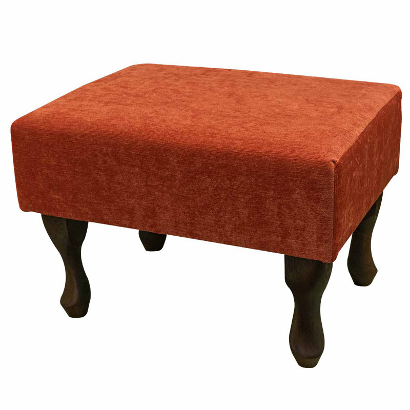 50.8cm Wide Square Footstool Ottoman