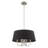 Barbora 4 - Light Steel Dimmable Drum Chandelier-569911381-570025758