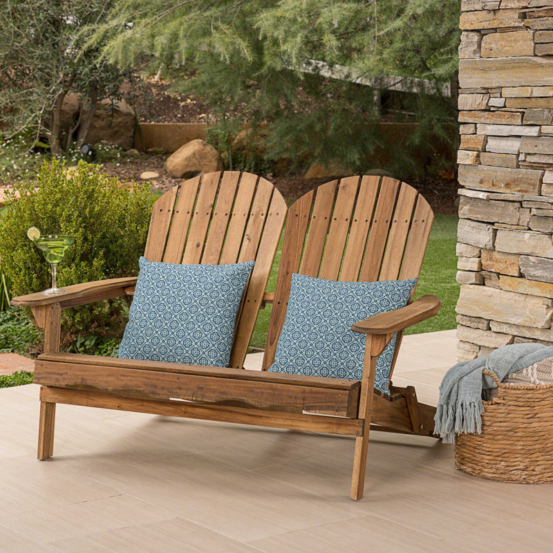 Adirondack Loveseat, Natural