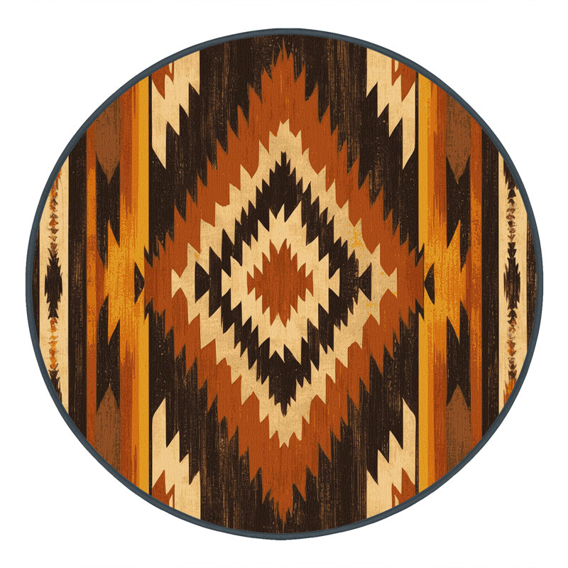 Tapis Sunset Mirage, Rond 8 pi