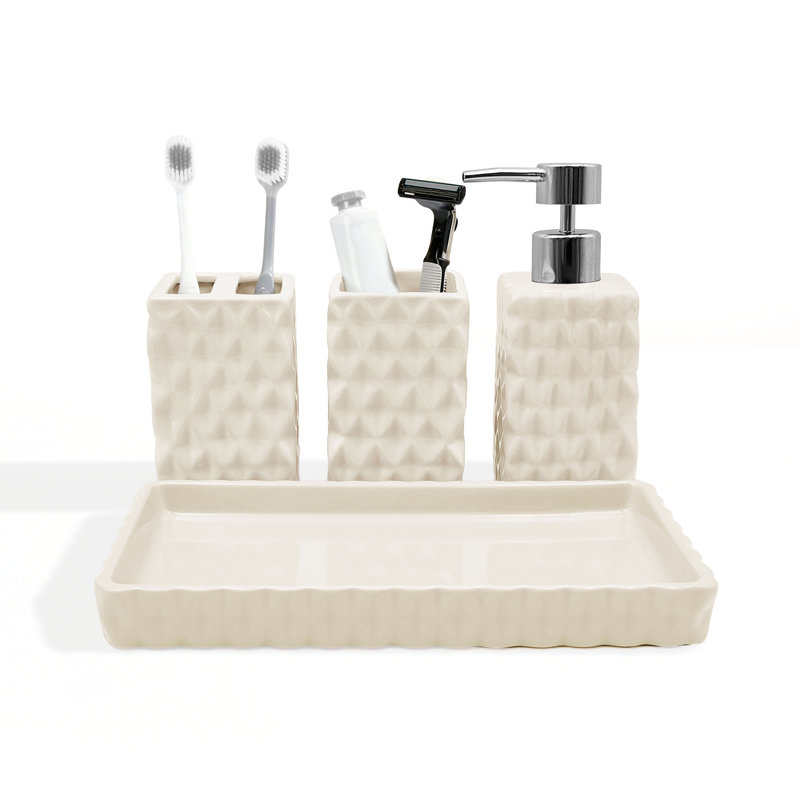 Bathroom Accessory, Ivory