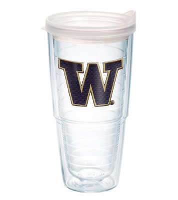 Culbuteur avec couvercle blanc collegiate n-z washington 24 oz.