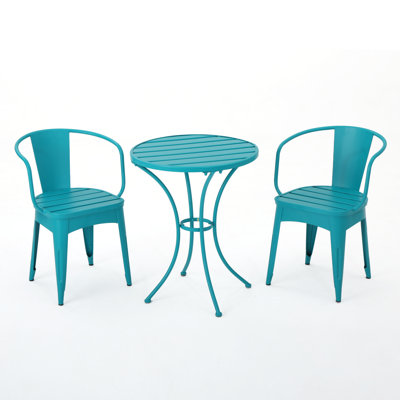 Sonay Round 2 - Person Outdoor Dining Set by Breakwater Bay