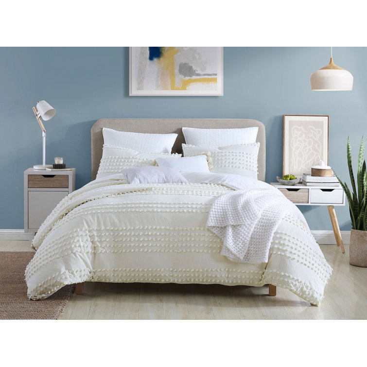 Marilla 100% Cotton 5 Piece Comforter Set Queen
