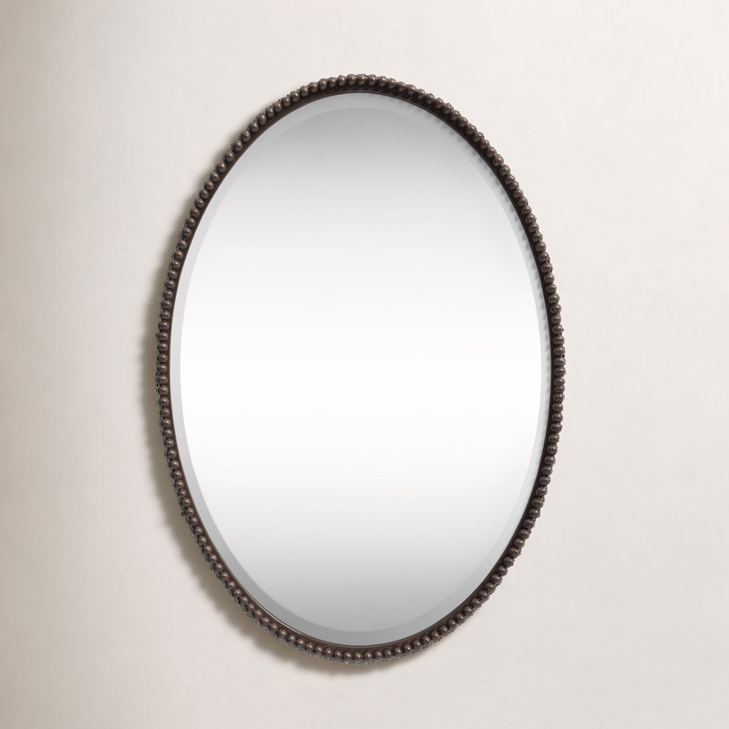 Dunigan Metal Wall Mirror, Oil Rubbed Bronze