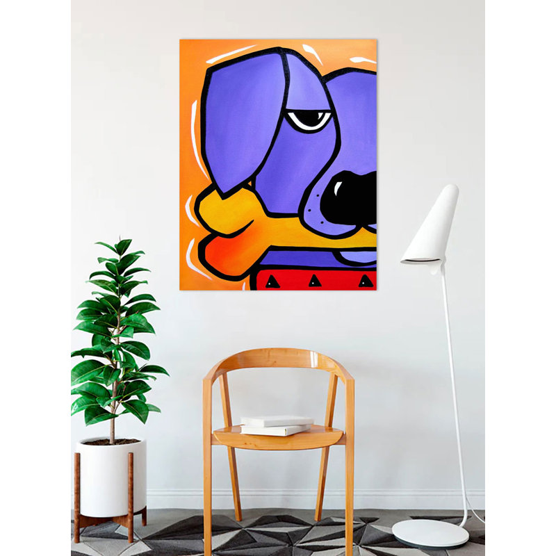 Volé par FidoStudio - impression d'art graphique, H 19 po x l 13 po x P 0,1 po, Papier non encadré