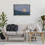Cadre flottant Majestic Moonrise Landscape, design par Nancy Crowell-615281958-615281954