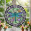 Vitrail Dragonfly Lotus-351587514