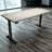 Skyscraper Electric Height Adjustable Standing Desk, Dual Motor and Digital Control with Memory, 72x30, Grey Strand Top with Black Frame-765077056-765077059