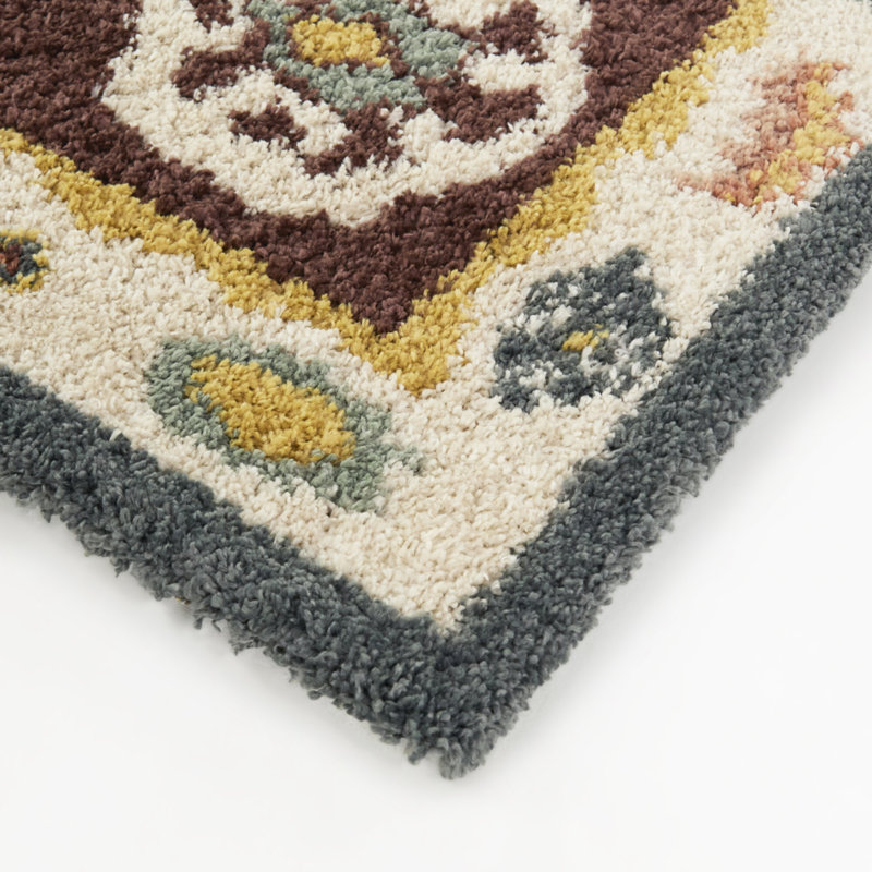 Tapis brun Bernal, Rectangle 5 pi 3 po x 7 pi