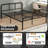 Maneh Metal Platforms Bed by Ebern Designs-860448224-860448227