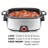 Chefman Slow Cooker, 6-quart 