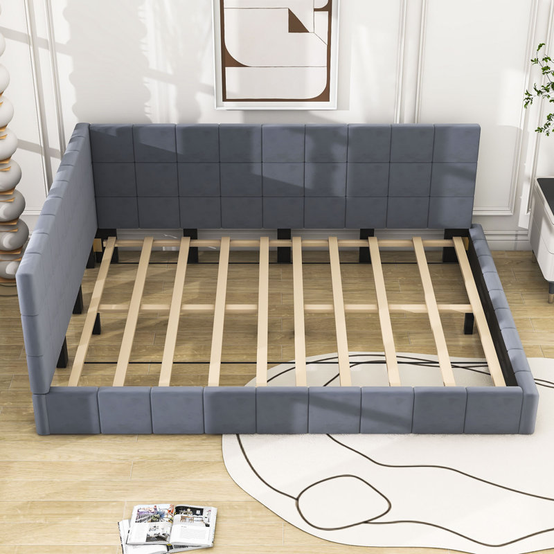Angelah Full / Double Daybed, Gray