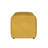 Fabric Upholstered Tufted Accent Bench, Mustard Yellow-473995344