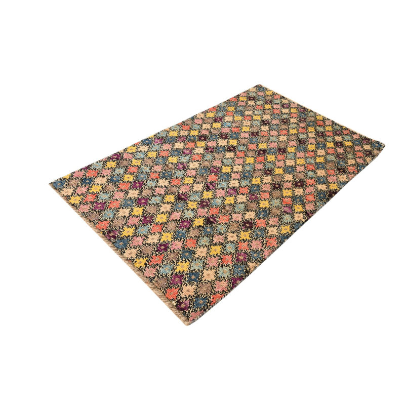 Tapis noir Oliveri
