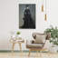 A Parisian Lady Impressionist Contemporary Portrait Wall Art Print-823777920