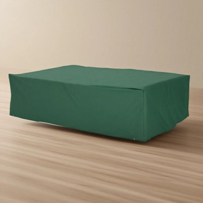 Heavy Duty Waterproof Outdoor Sectional Sofa Cover, Oxford Fabric Patio Furniture Cover, 96.5" L x 65" D x 26" H