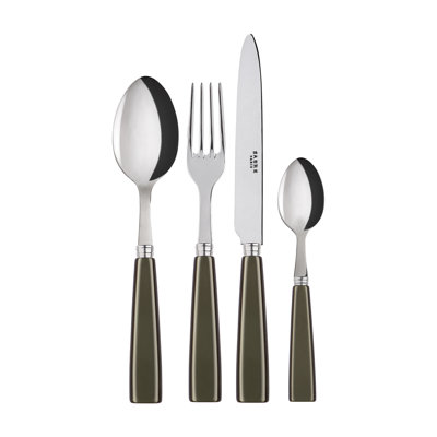 Icone 4 - Piece Stainless Steel Flatware Set - Service for 1