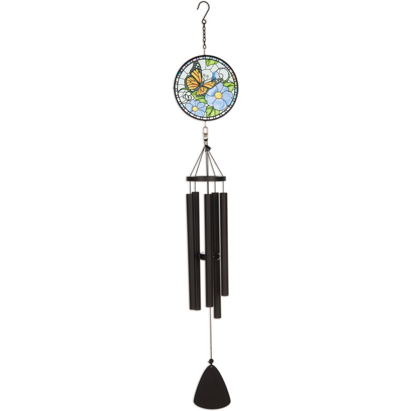 Carillon de vitrail papillon 40 pouces - 99611