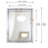 Amla 47.25" Console Table with Mirror