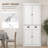 HOMCOM 72.5" Kitchen Pantry Cabinet