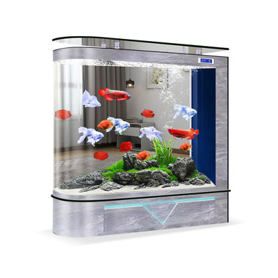 95-104 Gallon Manufactured Wood Modern Eco Aquarium Tank