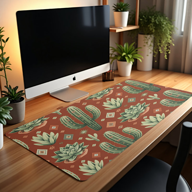 Polyester Desk Pad, 31.5x15.5
