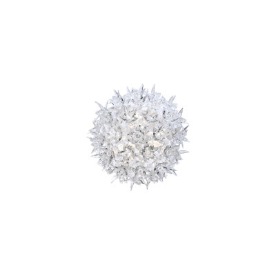 Bloom Plastic Flush Mounted Sconce