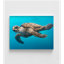 Reproduction de photo de tortue de mer, art mural encadré de tortue hawaïenne, impression de décor tropical, photographie de mer, photo d'amant de tortue, art mural encadré