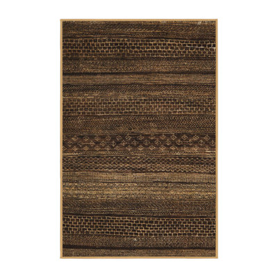Tapis décoratif multicolore à motif abstrait