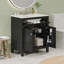 Meuble-lavabo 30 po avec lavabo en céramique-424747919